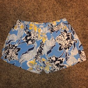 Patagonia Hawaiian print shorts